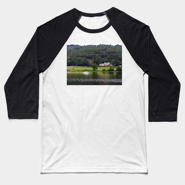 Brantwood House Baseball T-Shirt by tomg